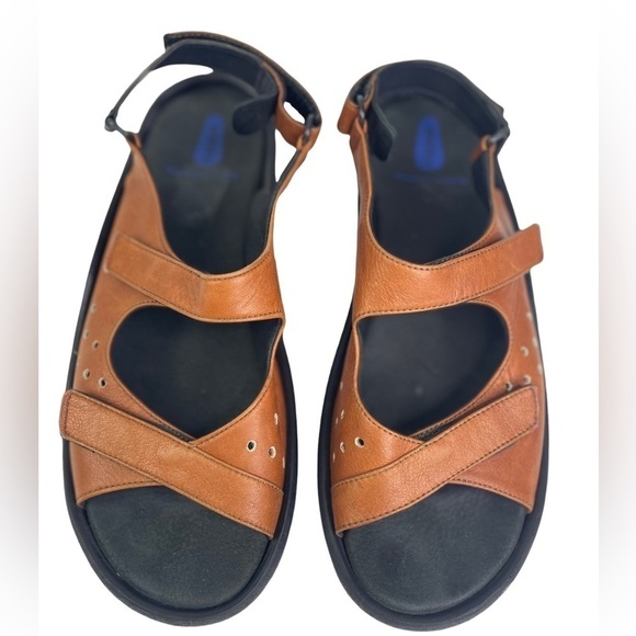Wolky Jewel Women’s Leather Walking Comfort Sandals - Picture 8 of 8